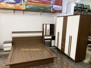 Giường ngủ nhật MDF CPX-G05