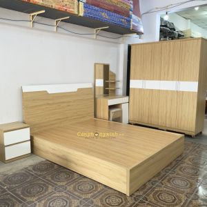 Giường ngủ giá rẻ gỗ MDF CPX-G06