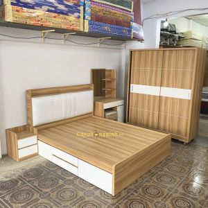 Giường ngủ bọc nệm MDF CPX-G08