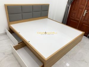 Giường ngủ bọc nệm MDF CPX-G20