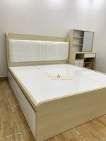 Giường ngủ bọc nệm gỗ MDF CPX-G22