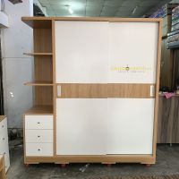 Tủ áo cửa lùa gỗ MDF CPX-T09
