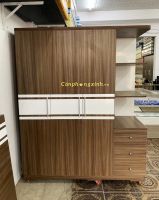 Tủ áo 4 cánh gỗ MDF CPX-T12