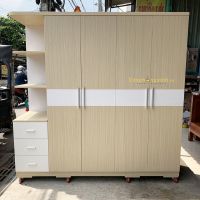 Tủ áo 4 cánh gỗ MDF CPX-T14