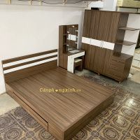 Combo 1 (Tủ áo, tủ đầu giường, giường ngủ, bàn phấn)
