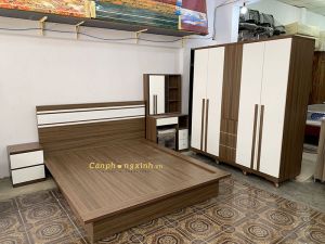 Combo 03 (Tủ áo, tủ đầu giường, giường ngủ, bàn phấn)