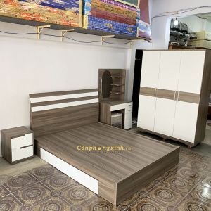 Combo 06 (Tủ áo, tủ đầu giường, giường ngủ, bàn phấn)