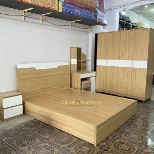 Combo 09 (Tủ áo, tủ đầu giường, giường ngủ)